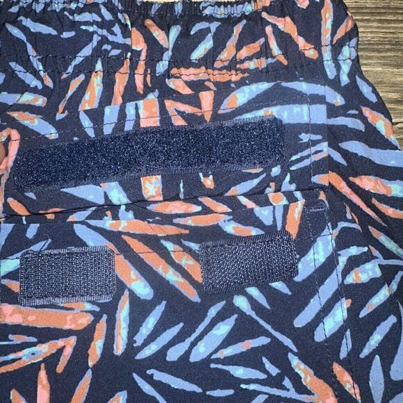 MBX Premium Goods Mens Swim Trunks Floral Flex Fit Elastic Waist Drawstring. 5 - Picture 7 of 10